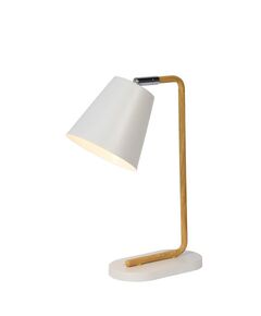 CONA Table Lamp E14 L10 W19 H36cm White