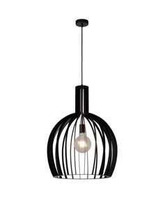 MIKAELA Pendant E27 Ø50cm H65cm Black