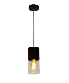 ZINO Pendant E27/60W Coffee /  Clear Glass