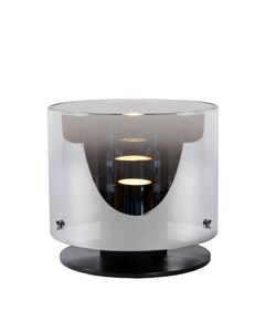 OWINO Table Lamp GU10 LED Ø 20cm H17cm Black/Smoke