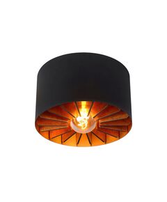 ZIDANE Ceiling light E27/15W Ø 30cm Black/Gold