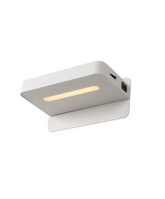 ATKIN Xall Light LED 5W+USB port 25/14/11cm White