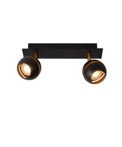 BINARI Spot LED 2x 5W 2700K  L30 W10 H14.5cm Black