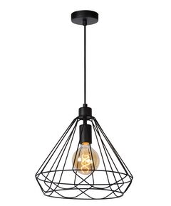 KYARA Pendant E27 Ø32.5cm Black