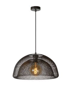 MESH Pendant E27 Ø45cm H25cm Black