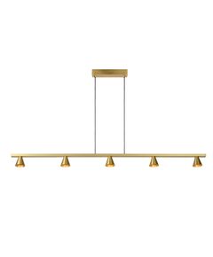 DELANO Pendant Led 5x5W Satin Brass