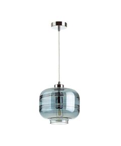 Подвесной светильник Odeon Light Storbi [голубой/хром Подвес E27 60W STORBI]