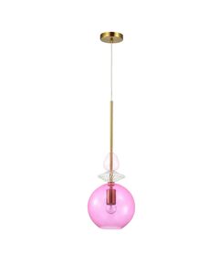 Подвесной светильник Bella [золотой/розовый/разноцветный Подвес E27 60W 220V BELLA]