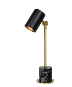 BRANDON Desk Lamp E14/40W Black/Brass
