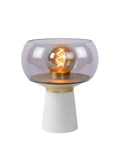 FARRIS Table lamp  E27/25W 28cm White/Smoke glass