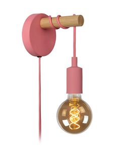 PAULIEN Walllight 1xE27 60W Pink