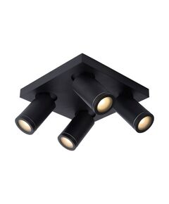 TAYLOR Ceiling Spotlight 4x GU10/5W IP44 DTW  Blac