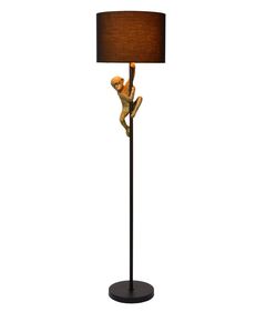 CHIMP Floor lamp E27/60W H150cm Black / Gold