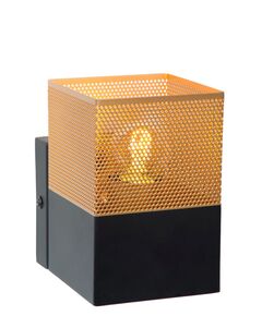 RENATE Wall Light  1x E27/40W Black/Gold