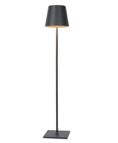 JUSTIN Floor Lamp   IP54 LED 4.5W H150cm Black