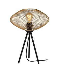 MESH - Table lamp - Ø 30 cm - 1xE27 - Matt Gold / Brass