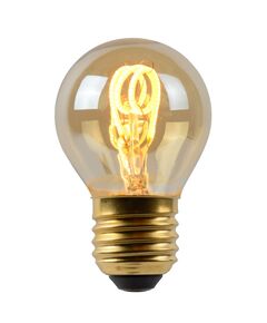 Bulb LED globe 4.5cm E27/3W 2200K Dimmable Amber