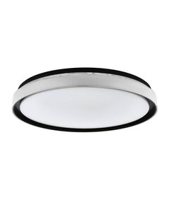 (ПРОМО) 99781 Светильник потолочный SELUCI, LED 4x10W, 5000lm, H70, Ø490, сталь/пластик, черный/белы