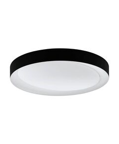 (ПРОМО) 99783 Светильник потолочный LAURITO, LED 24W, 2160lm, Ø490, сталь/пластик, черный/белый