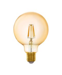 (ПРОМО) 11866 Светодиодная филаментная лампа CONNECT G95, 5,5W (LED) 2200K, 806lm, янтарь
