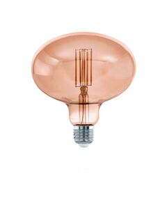 (ПРОМО) 12599 Светодиодная филаментная лампа R140, 4W(E27), 3000K, 380lm, дымчатая