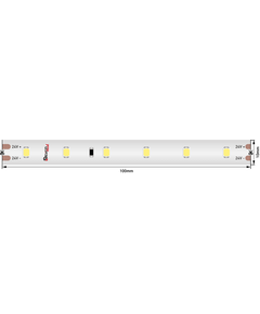 (((DesLED) Лента светодиодная LUX, SMD2835, 60 LED/м, 6 Вт/м, 24В, IP67, Теплый белый (2700K) DSG260