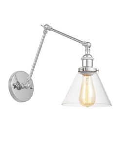 Бра Lumina Deco Nubi LDW 6801-2 CHR+PR