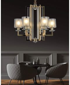 Подвесная люстра Lumina Deco Manhattan LDP 8012-6 F.GD