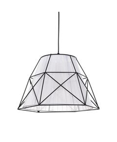 Подвесной светильник Lumina Deco Boneti LDP 8002 BK+WT