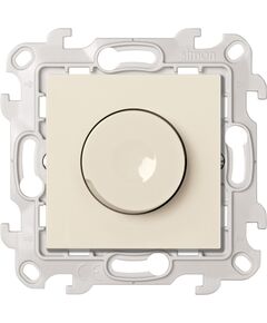 Светорегулятор LED поворотно-нажимной проходной 6-60Вт 230В~ цвета слоновая кость S24 Harmonie Simon