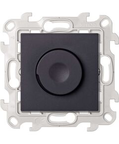 Светорегулятор LED поворотно-нажимной проходной 6-60Вт 230В~ цвета графит S24 Harmonie Simon
