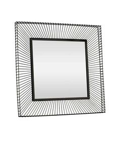 425019 Зеркало декоративное MASINLOC, L740, B50, H740, сталь, зеркало, черный