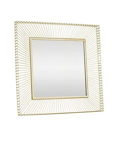 425022 Зеркало декоративное MASINLOC, L740, B50, H740, сталь, зеркало, золотой