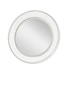 425024 Зеркало декоративное MASINLOC, B50, Ø730, сталь, зеркало, серебристый