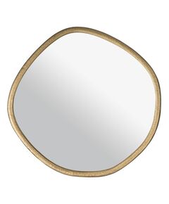 425043 Зеркало декоративное BANI, L600, B615, H25, сталь, зеркало, золотой