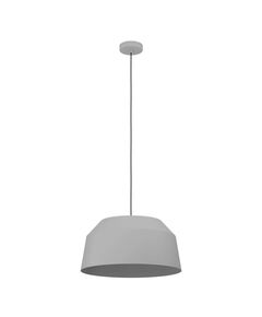 900381 Подвесной потолочный светильник CONTRISA, 1x40W, E27, H1100, Ø520, сталь, серый