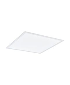 98766 Потолочный светильник диммируемый с пультом SALOBRENA-B, 32,5W (LED), 2700-6500K, 4200lm, L595, B595, H55, алюминий, сталь, белый / пластик, бел