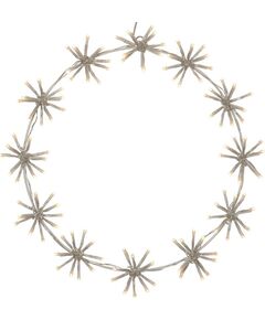 411555 Уличный светодиодный светильник MOUNTY, 120X0,02W (LED), теплый белый, IP44, L400, B40, H500, сталь, пластик, белый