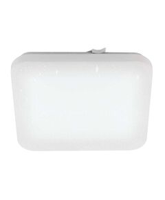 900364 Настенно-потолочный светильник FRANIA-S, LED 14,6W, 1600lm, IP44, L330, H330, H70, сталь, белый/пластик с эффектом кристаллов, белый