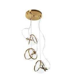 ((СВЕТИЛЬНИК ПОДВЕСНОЙ HAZEL G9 * 3 40Вт IP 20  Divinare