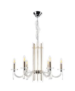 AURELIO SP6 GOLD+CHROME/TRANSPARENT