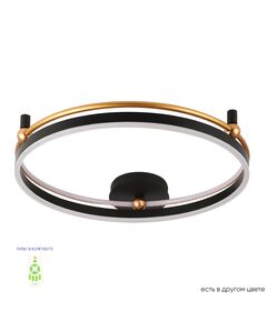 ((Светильник потолочный FERNANDO PL72W LED BLACK/GOLD