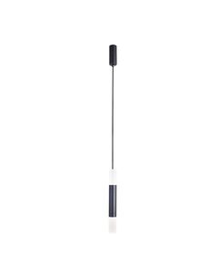 ((подвес Doppelt LED*7W, 200LM, 4000K, included каркас черного цвета, цельно-акриловые плафоны белог