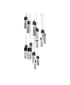 ((08510-15A,02(4000K) Подвес Аква хром d50 h300 PowerLed 75W (4000K)