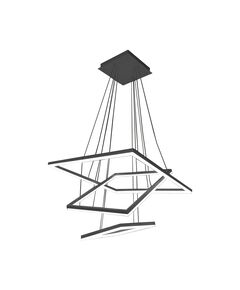 ((08201,19(4000K) Подвес Альтис черный w80+60+40 h200 Led 110W (4000К)