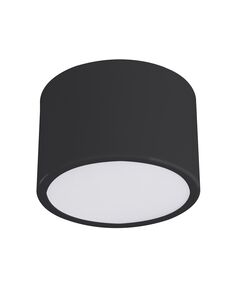 ((05510,19 Светильник Медина черный d10 h6,5 Led 8W (4000K)