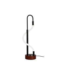 ((08040-T,19 Настольная лампа Далия черный d15 h55 Led 6W (4000K)
