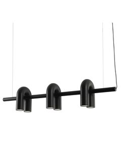 ((08465-3A,19 Подвес Канти черный w100*20 h150 Led 36W (3000-6000K)