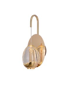 ((07866,33 Бра Берти золото w12*12 h32 Led 6W (3000K)