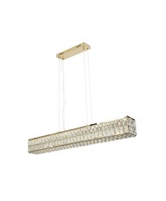 ((07674-100AS,33 Подвес Мирта золото w100*18 h132 Led 40W (4000K)